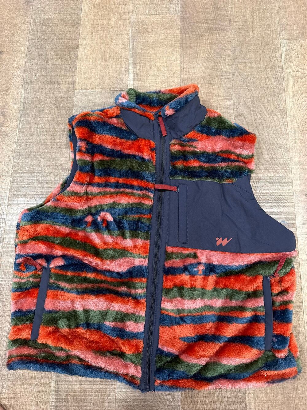 Urban outfitters Without Walls Printed Cozy Fleece Vest